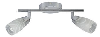 Lampa sufitowa Laufer listwa 2x40W G9  chrom