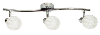 Lampa sufitowa Bars listwa 3x40W G9  chrom (bż)