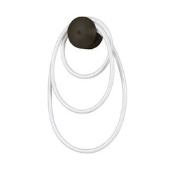 Nowoczesna lampa ścienna LED FANTASIA czarna 30 cm do salonu i sypialni Step into Design