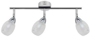 Lampa sufitowa LED Rico 3-punktowa regulowana biała do salonu, kuchni i jadalni