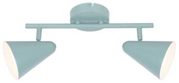 Lampa sufitowa Amor listwa 2x40W E14  szary mat