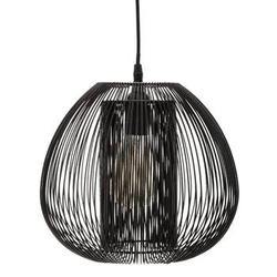 Lampa wisząca Noda czarna industrialna nad stół do salonu kuchni Atmosphera 28 cm