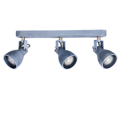 Lampa sufitowa Ash listwa 3x40W GU10  szary mat