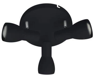 Picardo plafon sufitowy czarny stalowy 3xE14 nowoczesny regulowany do salonu i kuchni