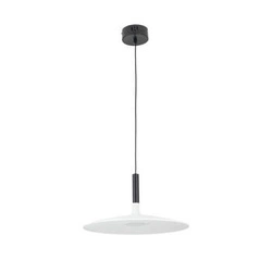 Lampa sufitowa LED HANK biała 35 cm nowoczesna regulowana do salonu i kuchni