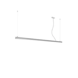 Lampa wisząca PINNE 200 LED szara minimalistyczna do salonu nad stół 200 cm Thoro