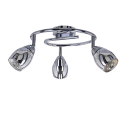 Lampa sufitowa Milton spirala 3x10W E14  chrom