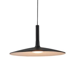 Lampa sufitowa HANK LED czarna nowoczesna regulowana do salonu kuchni 35 cm