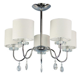 Lampa sufitowa Estera 5x40W E14 chrom