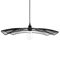 Lampa sufitowa Cuzco czarna 59 cm loftowa regulowana do salonu i jadalni Atmosphera