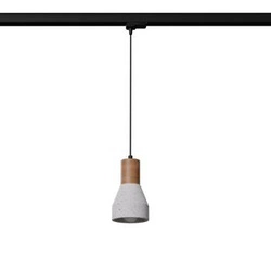 Lampa wisząca QUBIC szara E27 4000K 7,5W  690lm #B