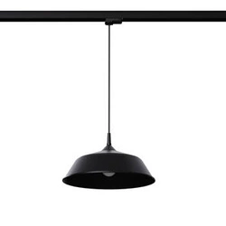 Lampa wisząca FRIKA czarna E27