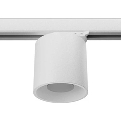 Lampa sufitowa, 5 punktowa, system szynowy 3 fazowy, ORBIS biała