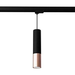 Lampa szynowa LOOPEZ czarny/miedź GU10 3000K 7W 510lm
