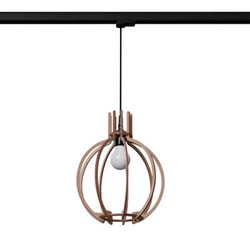 Lampa wisząca ARANCIA naturalne drewno  E27 #B