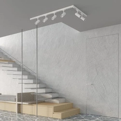 Lampa sufitowa, 6 punktowa, system szynowy 3 fazowy, TORN 57W LED 3000K