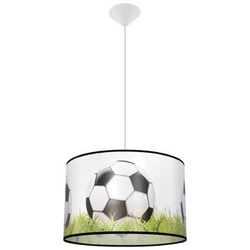 Nowoczesna lampa wisząca FOOTBALL C 40 do pokoju dziecka motyw piłki nożnej 40 cm