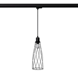 Lampa wisząca SUBA czarna E14 3000K 7,5W  620lm