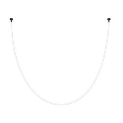 Lampa wisząca SNAKE LED wąż ledowy  czarna 300 cm