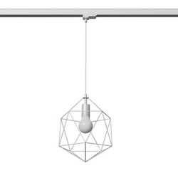 Lampa wisząca GASPARE biała E27