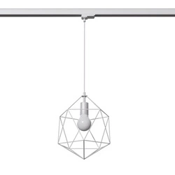 Lampa wisząca GASPARE biała E27 4000K  7,5W 690lm