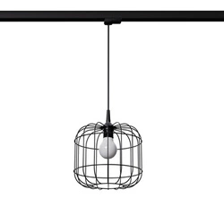Lampa wisząca CELTA czarna E27 3000K  7,5W 620lm