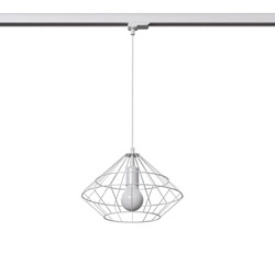 Lampa wisząca UMBERTO biała E27 4000K  7,5W 690lm