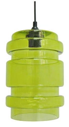 Lampa wisząca szklana zielona Decorado 18 nowoczesna do salonu i sypialni CANDELLUX
