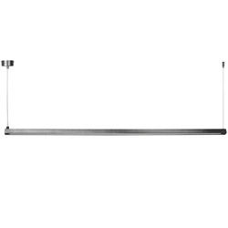 Lampa wisząca LED BEAM-120 nowoczesna srebrna nad stół do salonu i kuchni 120 cm