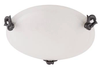 Plafon sufitowy biały szklany okrągły EVA 30 CANDELLUX do salonu kuchni sypialni 30 cm