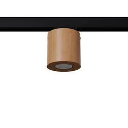 Plafon ORBIS naturalne drewno GU10 4000K  7W 530lm #B