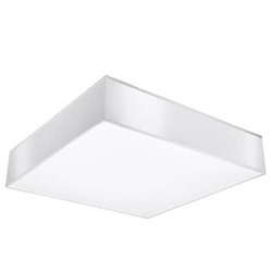 Plafon sufitowy HORUS 45 biały nowoczesny kwadratowy do salonu kuchni sypialni PVC