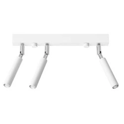 Plafon sufitowy EYETECH 3 biały nowoczesny metalowy do kuchni i salonu Sollux Lighting