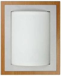 Plafon sufitowy Mera brązowy drewniany klasyczny E27 do salonu i jadalni CANDELLUX