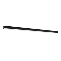 Plafon sufitowy LED Pinne 150 cm czarny nowoczesny do salonu, kuchni i przedpokoju
