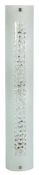 Plafon nowoczesny transparentny Abrego 52 cm do salonu i sypialni CANDELLUX E27