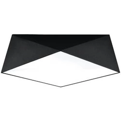 Plafon HEXA 45 czarny