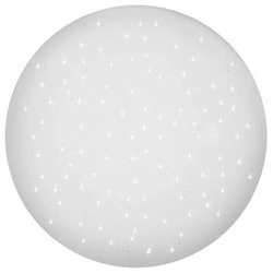 Plafon sufitowy LED Sky efect 51 cm biały okrągły do salonu i sypialni nowoczesny