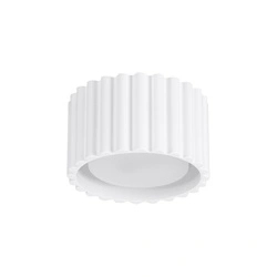 Plafon sufitowy AURA 1 biały nowoczesny aluminium minimalistyczny do kuchni i salonu