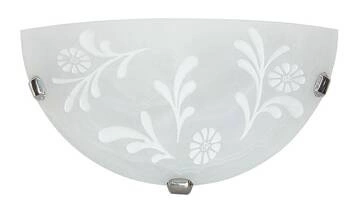 Plafon sufitowy szklany biały Itaka CANDELLUX nowoczesny do kuchni i sypialni 30 cm