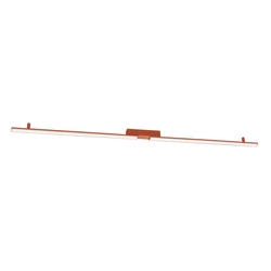 Plafon sufitowy LED LAGOM czerwony nowoczesny do salonu i kuchni Thoro 3000K