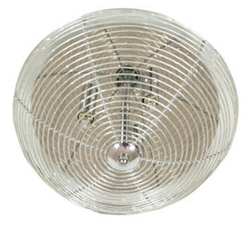 Plafon sufitowy okrągły Ceiling srebrny 40 cm nowoczesny do salonu i jadalni CANDELLUX