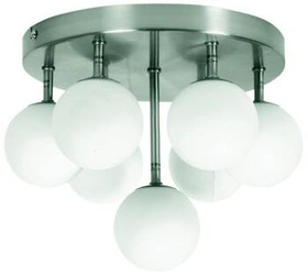 Plafon sufitowy Etiuda szklany nowoczesny biały do salonu i sypialni 30 cm CANDELLUX