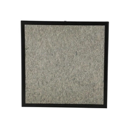 Plafon kwadratowy LED Luxan 29x29 czarny rustykalny do salonu i kuchni CANDELLUX