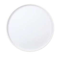 Plafon sufitowy LED Texas biały okrągły 29 cm szklany nowoczesny do salonu i kuchni