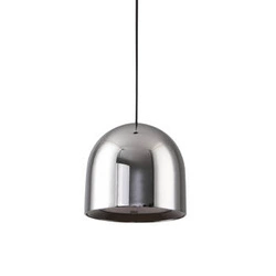 Lampa sufitowa LED Petite chrom 10 cm nowoczesna nad stół do kuchni lub jadalni