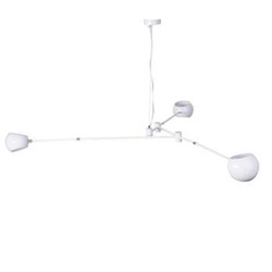 Lampa wisząca ASTRONOMY-3 biała nowoczesna do salonu i jadalni Step into Design