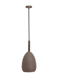 Lampa wisząca Flen I brązowa nowoczesna do salonu i jadalni pojedyncza nad stół
