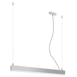 Lampa wisząca Pinne 67 szara LED nowoczesna do kuchni i nad wyspę Thoro