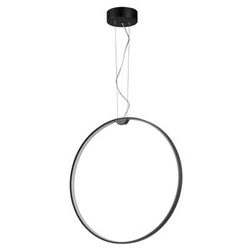 Lampa sufitowa LED Acirculo czarna 60 cm nowoczesna do salonu i jadalni Step into Design